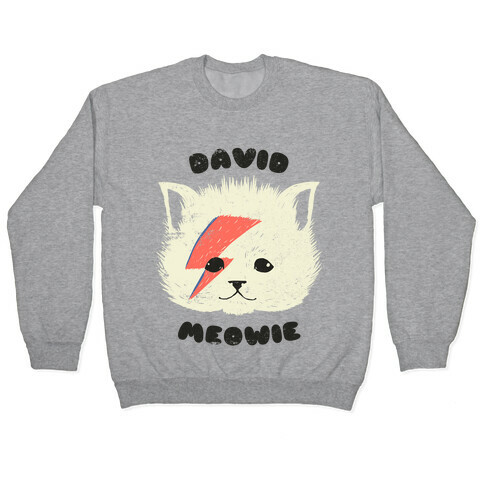 David Meowie Pullover