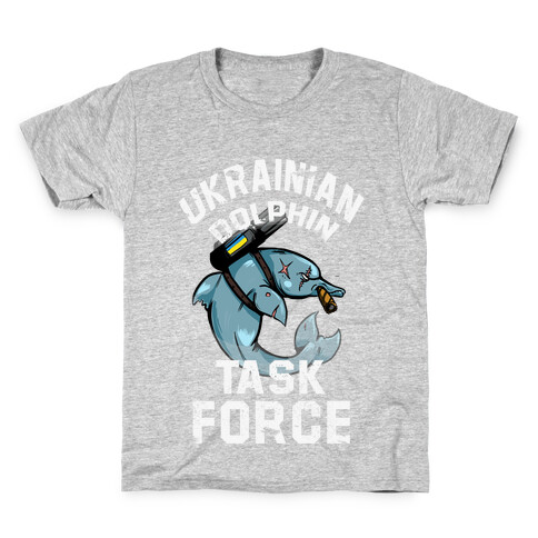 Ukrainian Dolphin Task Force Kids T-Shirt