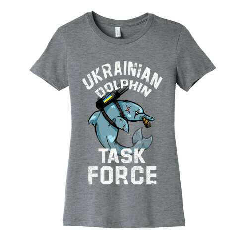 Ukrainian Dolphin Task Force Womens T-Shirt