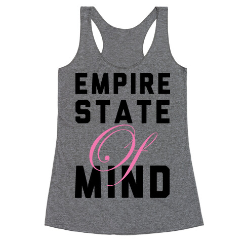 Empire State Of Mind Racerback Tank Top
