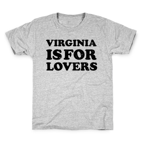 Virginia Is For Lovers (Vintage) Kids T-Shirt