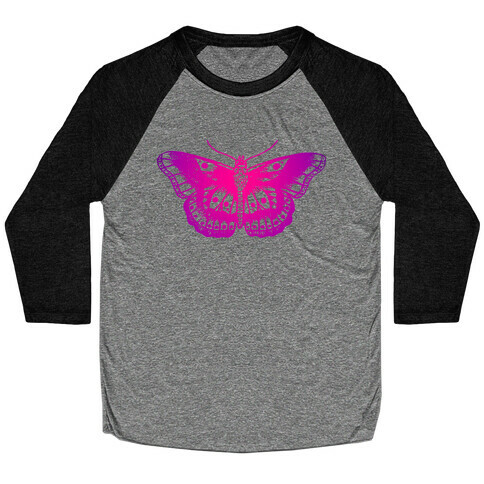 Harry's Butterfly Tattoo (Vintage Style) Baseball Tee