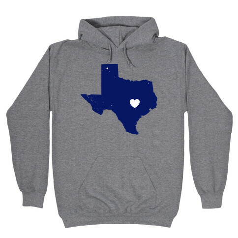 The Heart of Texas Hooded Sweatshirt