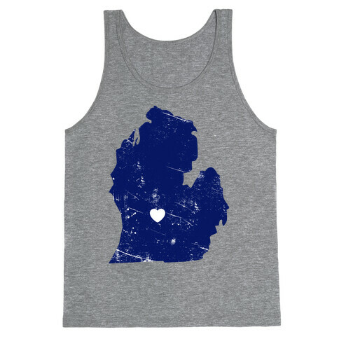 Michigan Heart Tank Top