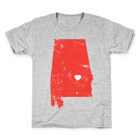 Alabama Heart Kids T-Shirt