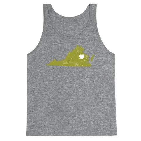 Virginia Heart Tank Top