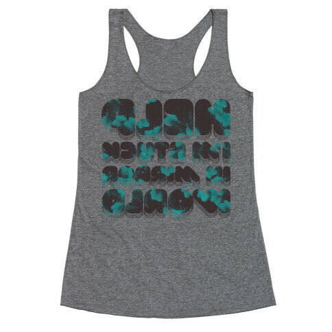 Stuck In Mirror World Racerback Tank Top