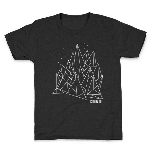 Colorado Mountains Kids T-Shirt