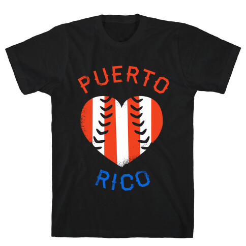 Puerto Rico Baseball Love (Tank) T-Shirt