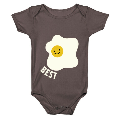 Best Breakfast (Eggs) Baby One-Piece