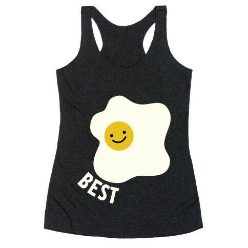 Best Breakfast (Eggs) Racerback Tank Top