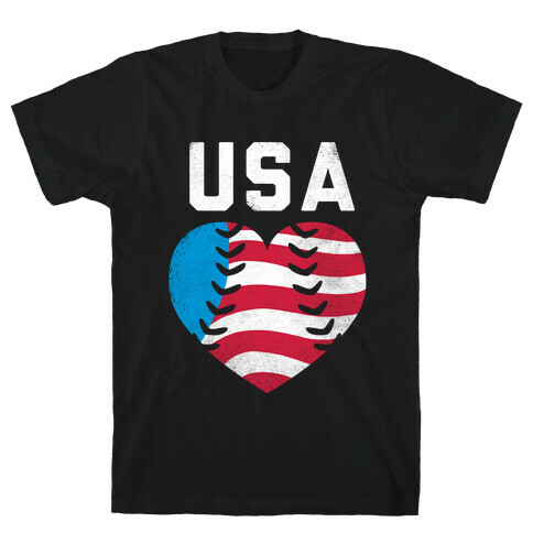 USA Baseball Love (Tank) T-Shirt