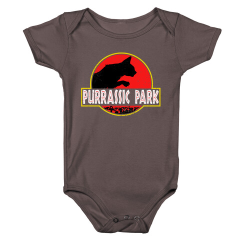 Purrassic Park Baby One-Piece