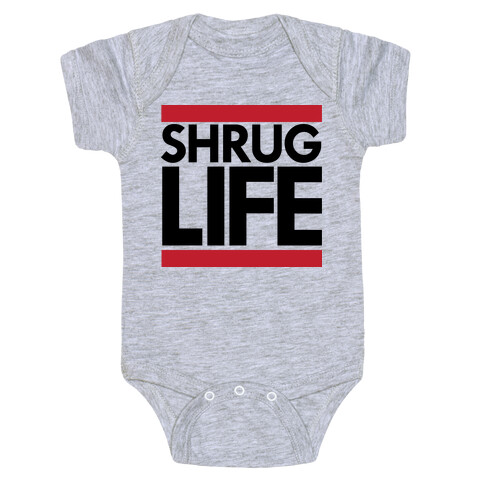 Shrug Life (Tank) Baby One-Piece