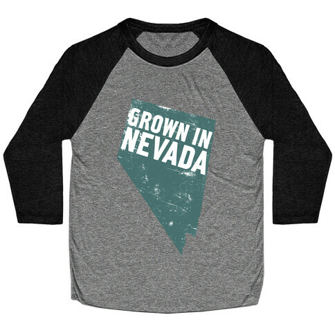 Grown in Nevada Baseball Tee