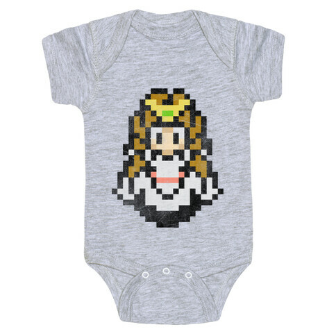 Princess Zelda 8-Bit Baby One-Piece