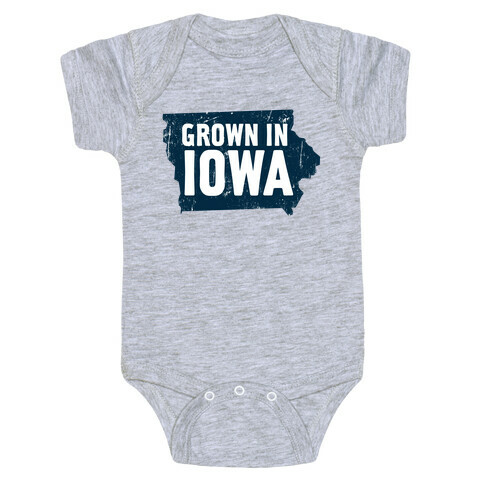 Grown in Iowa Baby One-Piece