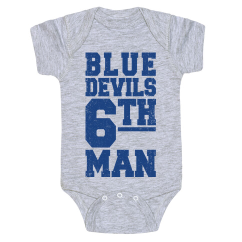 Blue Devils Sixth Man Baby One-Piece