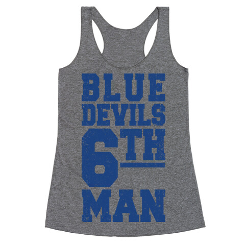 Blue Devils Sixth Man Racerback Tank Top
