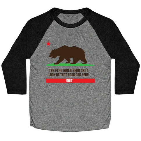 Boss Bear Baseball Tee