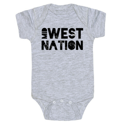 Mid West Nation Baby One-Piece