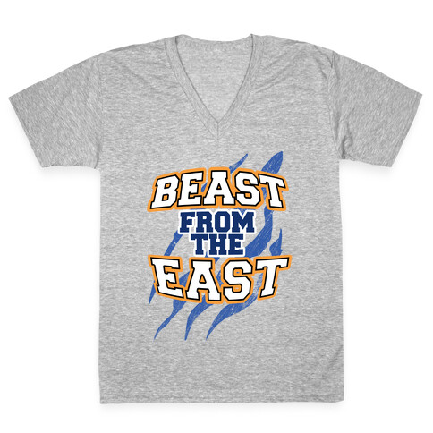 Beast from the East V-Neck Tee Shirt