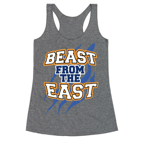 Beast from the East Racerback Tank Top