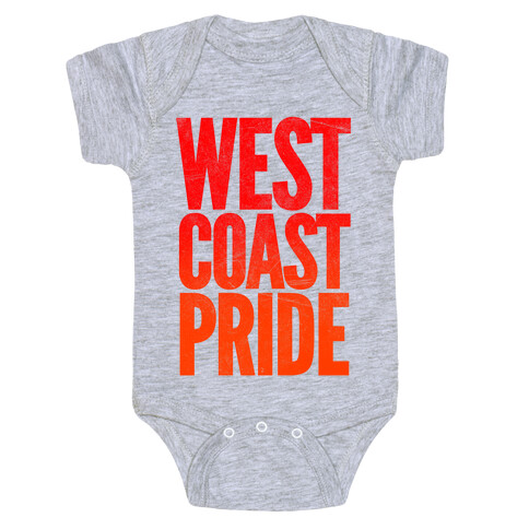 West Coast Pride Baby One-Piece