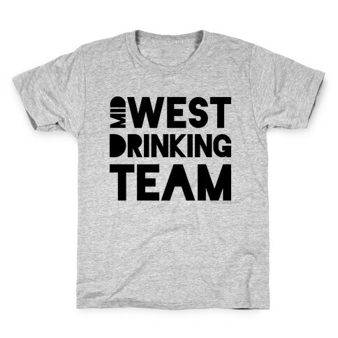 Midwest Drinking Team Kids T-Shirt