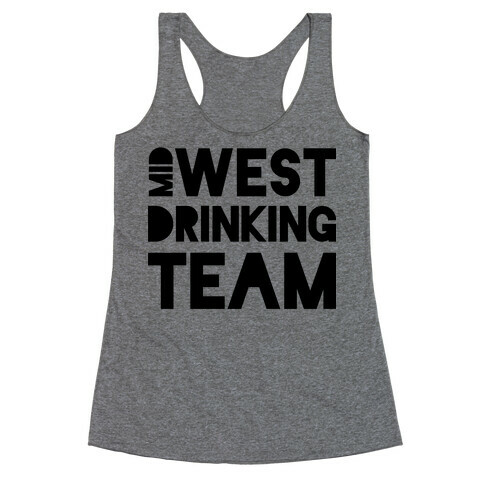 Midwest Drinking Team Racerback Tank Top