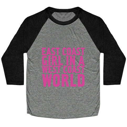 West Coast World Baseball Tee