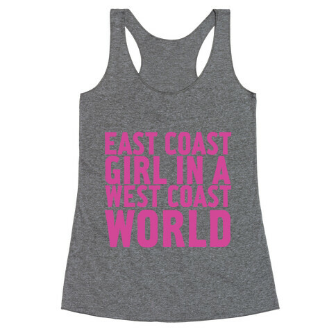 West Coast World Racerback Tank Top