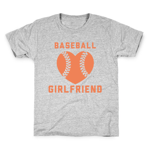 Baseball Girlfriend Kids T-Shirt