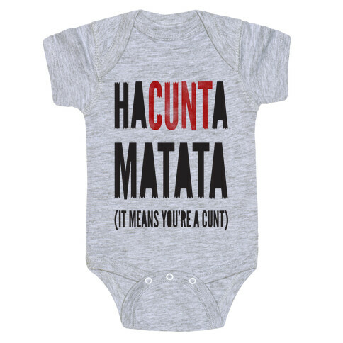HaC***a Matata Baby One-Piece