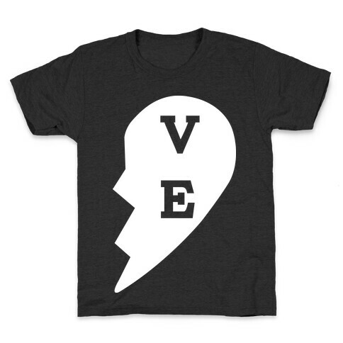 "VE" Love Couples Tank  Kids T-Shirt