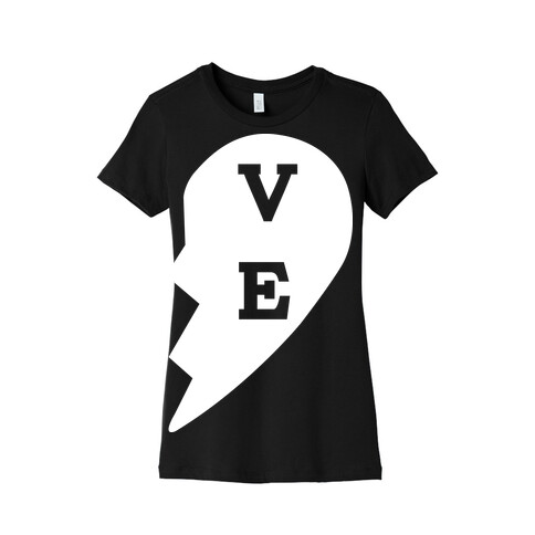 "VE" Love Couples Tank  Womens T-Shirt