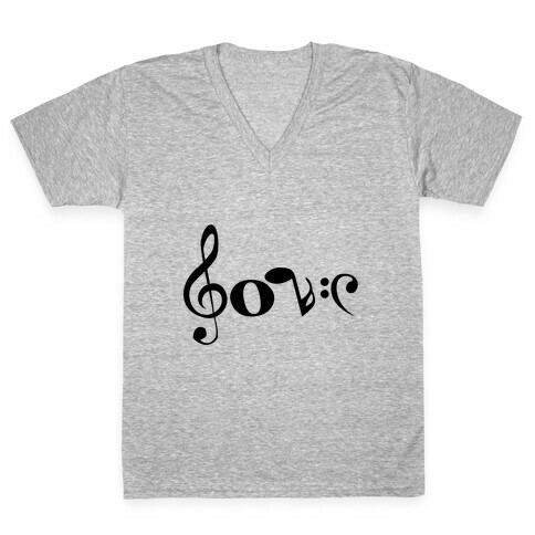Love Notes V-Neck Tee Shirt