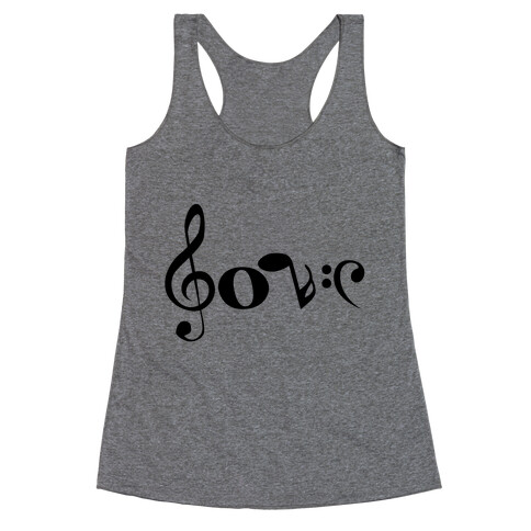 Love Notes Racerback Tank Top