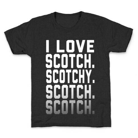 I Love Scotch. Kids T-Shirt