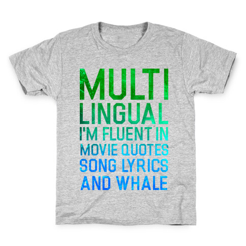 Multilingual Kids T-Shirt