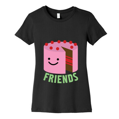 Ice Cream and Cake (Cake) Womens T-Shirt