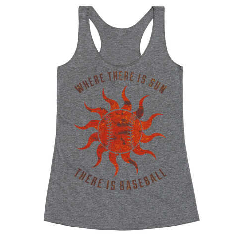 Where There Is Sun Racerback Tank Top