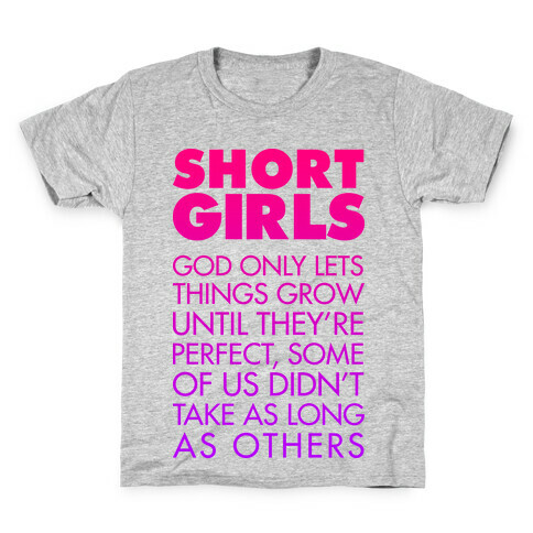 Short Girls (Tank) Kids T-Shirt