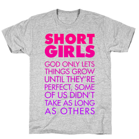 Short Girls (Tank) T-Shirt