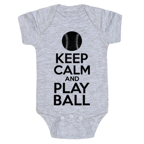 Keep Calm Ball Baby One-Piece
