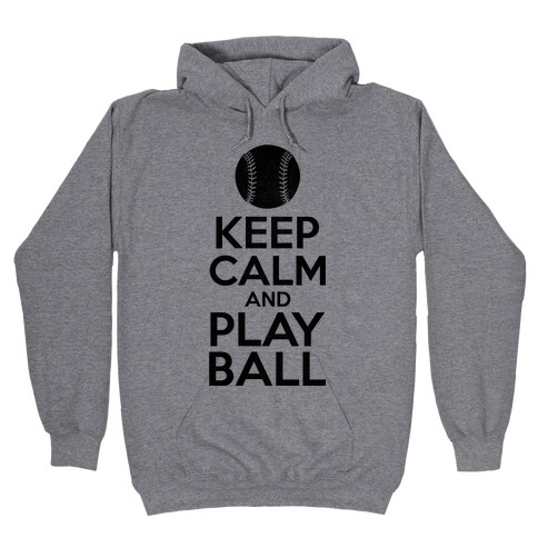 Keep Calm Ball Hooded Sweatshirt