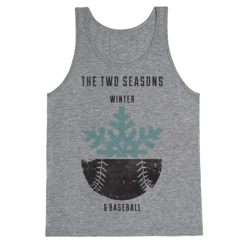 Winter and Baseball Tank Top