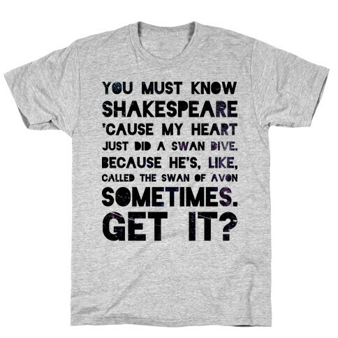 You Must Know Shakespeare T-Shirt