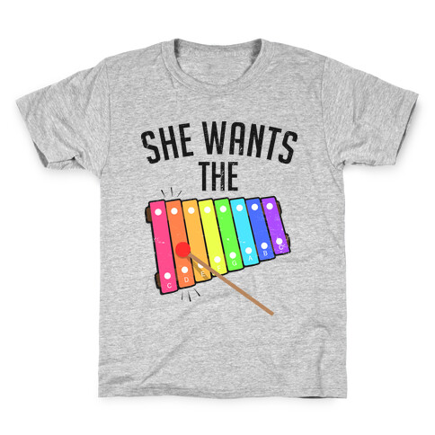 She Wants the D Kids T-Shirt