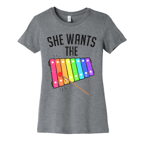 She Wants the D Womens T-Shirt
